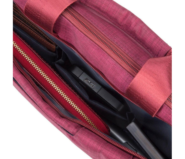 RIVACASE Biscayne 8335 15.6" czerwony - 739407 - zdjęcie 6
